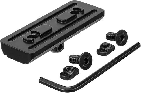 محول Besrilien Bipod متوافق مع حامل Mlok Bipod مع مجموعة إضافية من المكسرات و1 مفتاح ألين in Kuwait