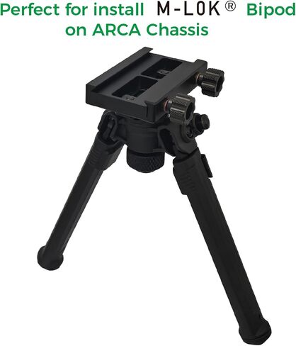 Arca-Swiss to Compatible for MLOK Adapter Mount, ARCA Bipod Adapter in Saudi Arabia