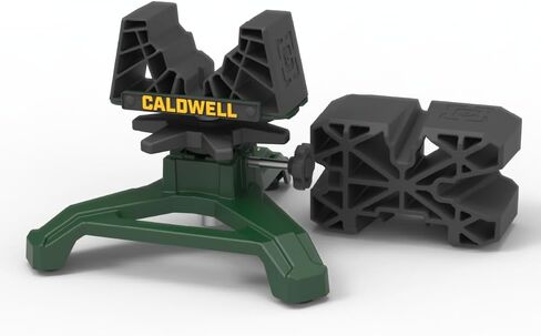 Caldwell The Rock JR Shooting Rest with Front Bag, Adjustable Height, Stable Base, Compazt Size, Heavy-Duty Iron Construction, for Range Shooting, Hunting, and Outdoors in Saudi Arabia