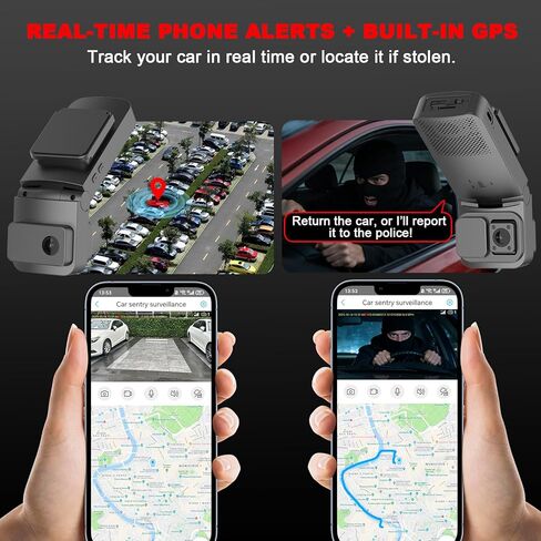 4G LTE Dash Cam with Live Streaming, Car Vandalism Security Camera in Saudi Arabia