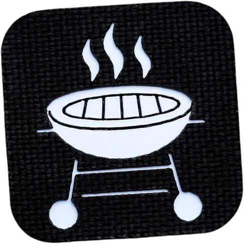 Binoculars Patch for Bushcraft Gear Organization, Hook and Loop, 1x1 Inch in Saudi Arabia