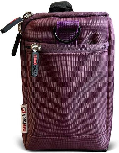 Navitech Purple Protective Portable Handheld Binocular Case Travel Bag - Compatible with Vortex Optics Diamondback HD Binoculars 10x28 in Saudi Arabia