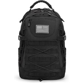 25L Tactical Backpack for Men: Military MOLLE Assault Rucksack 900D with Laptop Compartment EDC Daypack Used for Hiking,Work,Sports,School,Travel in Saudi Arabia