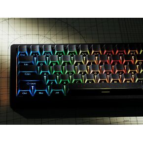 Womier Shine Through Keycaps, PBT Keycaps 60 65 75 100 Percent in Saudi Arabia