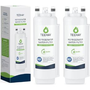 TEEHAY Filter A EDRARXD1 Water Filter, Compatible with Everydrop Filter A, EDRARXD1, Whirlpool WHRARXD1, WRSC5536RZ, WRSF5536RZ, KitchenAid KRSF536RPS, KRFF507HPS, Maytag MRSC6636RZ, 3 Pack in Saudi Arabia