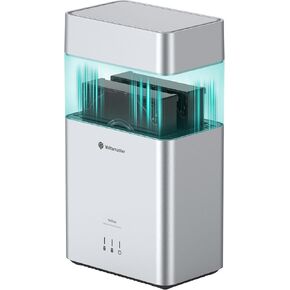 Yottamaster 2 Bay External 3.5 Inch Hard Drive Enclosure Magnetic Tool-Free with Cooling Fan, Direct Attached Storage, USB 3.1 Gen1 Type-C HDD Enclosure Up to 48TB(2x24TB) - DY200C3 in Saudi Arabia