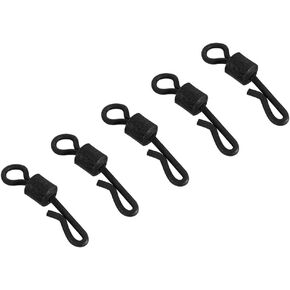 50PCS Size 4# Quick Change Swivels – Q-Shape Snap Fishing Connectors with Stainless Steel Ball for Saltwater Rigs & Carp Fishing in Saudi Arabia