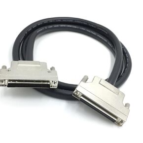 SCSI-3 HPDB68 Male to Female Extension Cable, 68-Pin High-Density Shielded Data Cable for Legacy Servers, Drives, and Scanners (1 Meter) in Kuwait