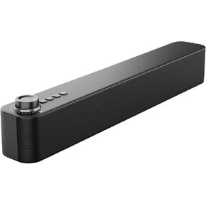 Desktop PC Speakers, Bluetooth Soundbar, 3600mAh Battery for 20Hrs Wireless Playback, Wired/Wireless Speaker for PCs, Phones, TVs, Laptops in Saudi Arabia