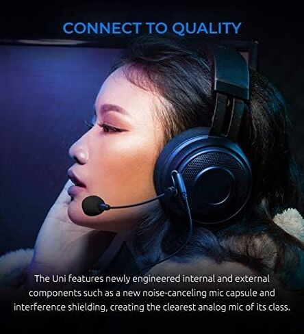 ميكروفون Antlion Audio ModMic USB القابل للربط بخاصية إلغاء الضوضاء مع مفتاح كتم الصوت متوافق مع أجهزة Mac وWindows PC وPlayStation 4 والمزيد in Kuwait