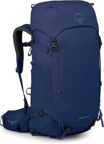 Osprey Kyte LT 35L Women's Backpacking Backpack - Lightweight Hiking & Travel Bag with Waterproof Raincover, Graphite Purple in Saudi Arabia