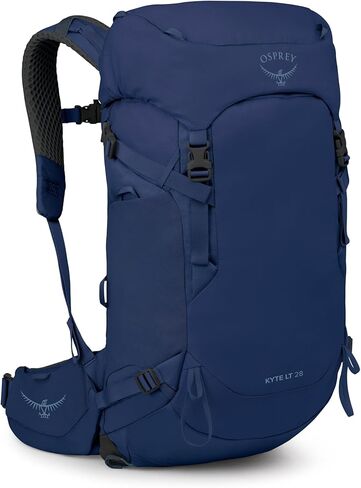 Osprey Kyte LT 35L Women's Backpacking Backpack - Lightweight Hiking & Travel Bag with Waterproof Raincover, Graphite Purple in Saudi Arabia
