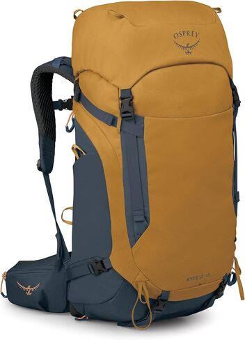 Osprey Kyte LT 35L Women's Backpacking Backpack - Lightweight Hiking & Travel Bag with Waterproof Raincover, Graphite Purple in Saudi Arabia
