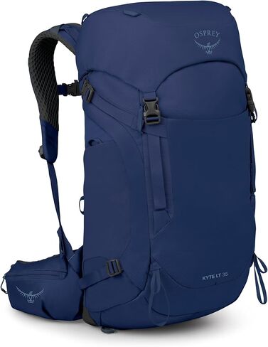 Osprey Kyte LT 35L Women's Backpacking Backpack - Lightweight Hiking & Travel Bag with Waterproof Raincover, Graphite Purple in Saudi Arabia
