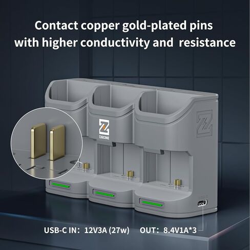 مجموعة أدوات شحن السفر ZGCINE PC3 LPE6 in Kuwait
