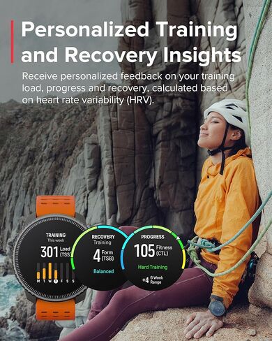SUUNTO Vertical Adventure GPS Watch w/Offline Maps Titanium Solar Canyon & SUUNTO 22 ATH6 Silicone Strap Powder Gray S+M in Saudi Arabia