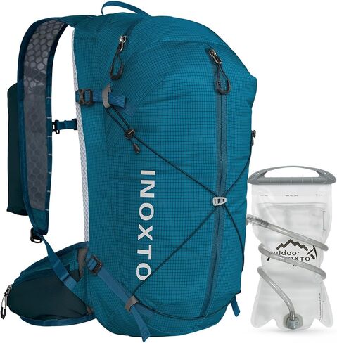 IX INOXTO Hydration Backpack, 20L Multipurpose Hiking Backpack with 2L Water Bladder, Water Backpack Insulated Hydration Pack Ideal for Hiking and Cycling in Saudi Arabia