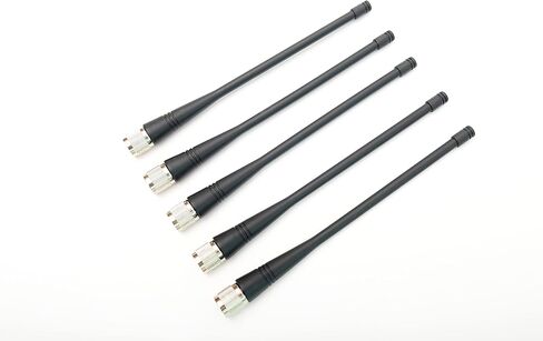 مجموعة (5) TNC هوائي سوطي 4dBi 410-470MHZ 18 سنتيمتر لمحطة مسح GPS GNSS RTK ، مسح Trimble R2 R6 R8 R10 GPS GNSS in Saudi Arabia