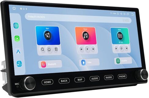 Dasaita 12.3" Car Stereo for Toyota RAV4 2019-2022, 8GB+256GB Head Unit with Control Knob, Android 13, Wireless CarPlay & Android Auto, Plug and Play GPS Navigation, 2K Touchscreen, Voice Control in Saudi Arabia