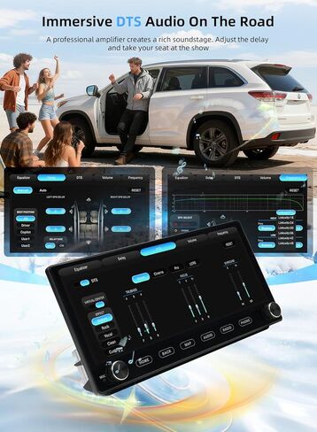 Dasaita 12.3" Car Stereo for Toyota RAV4 2019-2022, 8GB+256GB Head Unit with Control Knob, Android 13, Wireless CarPlay & Android Auto, Plug and Play GPS Navigation, 2K Touchscreen, Voice Control in Saudi Arabia