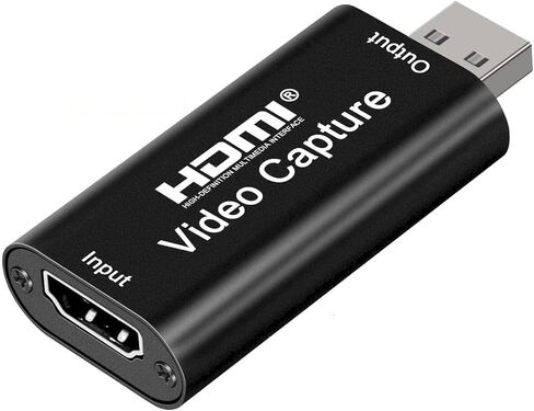 بطاقة التقاط فيديو HDMI بدقة 4K، محول صوت Cam Link Card Game Audio HDMI إلى USB 2.0 جهاز التقاط تسجيل للبث المباشر والبث المباشر ومؤتمرات الفيديو والتعليم والألعاب in Kuwait
