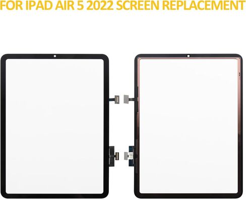 A-MIND Touch Screen Digitizer Replacement for iPad Air 5 2022 10.9 Inch Black Glass Panel Only Compatible with A2588 A2589 A2591 with Screen Protector in Saudi Arabia