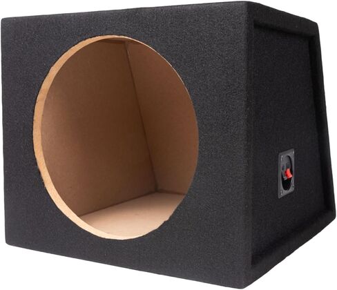 Hifonics Maxxlink MBP-110 10 Inch Single Sealed Subwoofer Enclosure, Universal Fit Sub Box with UV Treated Carpet for in-Car Audio Systems, Black in Saudi Arabia