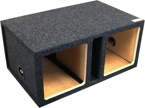 صندوق مضخم صوت/مكبر صوت بفتحات تهوية مزدوجة مقاس 12 بوصة من Atrend مصمم لمكبرات الصوت Kicker Solo-Baric Model L5 وL7 - محطة مكبر صوت بلمسة نهائية من النيكل. دع الموسيقى تحركك in Kuwait