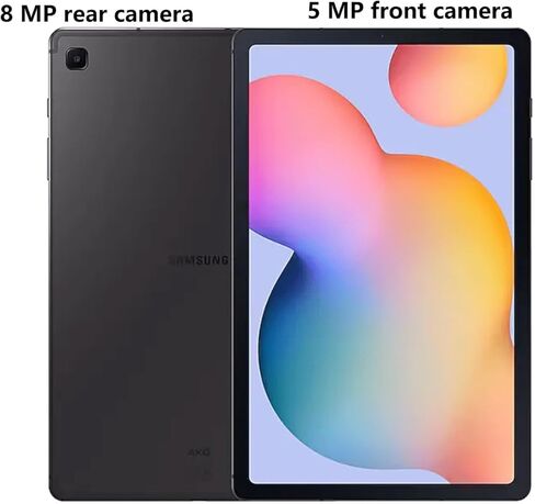 تابلت Samsung Galaxy Tab S6 Lite Android (شاشة لمس 10.4 بوصة 2K، سعة تخزين 128 جيجابايت (64 جيجابايت + بطاقة SD 64 جيجابايت)، قلم S لتدوين الملاحظات والرسم، عمر بطارية طويل 14 ساعة، كاميرا 5 ميجابكسل + 8 ميجابكسل، متينة) SM-P620، رمادي in Saudi Arabia