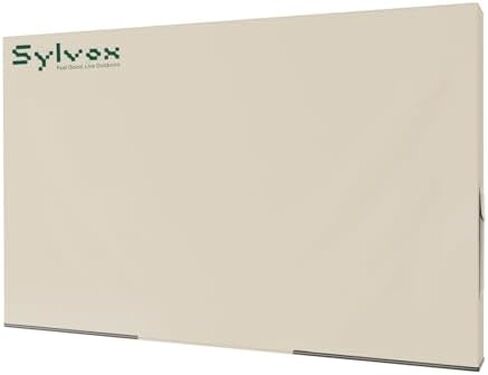 SYLVOX 43" Outdoor Smart TV with Cover, 4K Weatherproof TV for Patio & Backyard, 700-Nit Brightness, IP55 Waterproof, Partial Sun (Patio Series) in Saudi Arabia