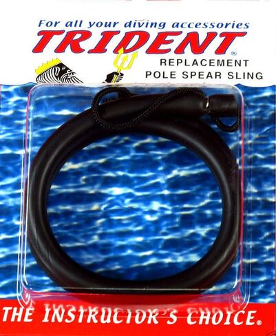 Trident Hawaiian Sling Pole Spear Replacement Band Cord (HA31BLK -6') in Saudi Arabia