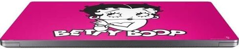 Skinit Laptop Decal Skin Compatible with Universal Laptop 16in (13 x 9.4in) - Officially Licensed Betty Boop Betty Boop Pink Background Design in Saudi Arabia