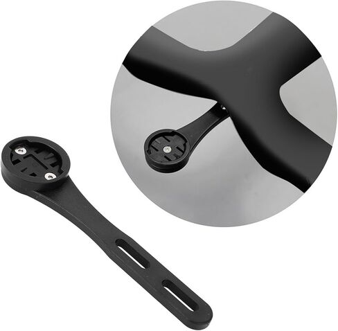 Bike Computer Mount, Out Front Lightweight Cycling Computer Mount Handlebar Stem Replacement for Bike Mount Adapter Base in Saudi Arabia