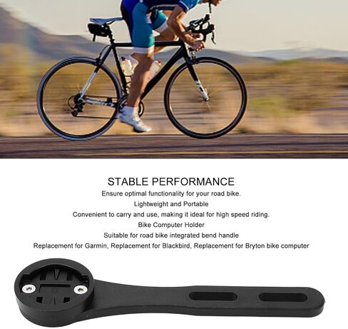 Bike Computer Mount, Out Front Lightweight Cycling Computer Mount Handlebar Stem Replacement for Bike Mount Adapter Base in Saudi Arabia
