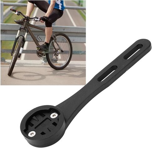 Bike Computer Mount, Out Front Lightweight Cycling Computer Mount Handlebar Stem Replacement for Bike Mount Adapter Base in Saudi Arabia
