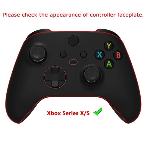 eXtremeRate Blue Replacement Side Rails + Back Shell + Faceplate for Xbox Series X/S Controller in Saudi Arabia