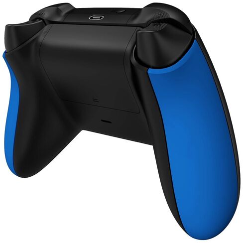 eXtremeRate Blue Replacement Side Rails + Back Shell + Faceplate for Xbox Series X/S Controller in Saudi Arabia