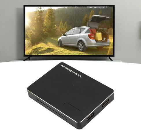 Video Capture Card, 4K 60Hz 1080P 240HZ Ultra HD UVC UAC Standard HDMI Video Capture Card, USB C Powered, Supports HDR and HDCP 2.2, Plug and Play in Saudi Arabia