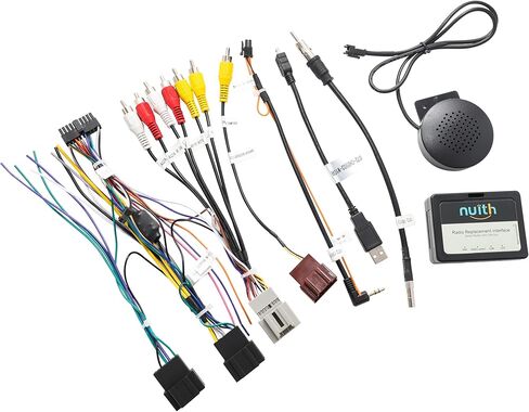 NuIth Double DIN Radio Dash Kits for Chevrolet 2004-2012 + Radio Replacement Interface with Steering Wheel Control for GMC Chevy in Saudi Arabia