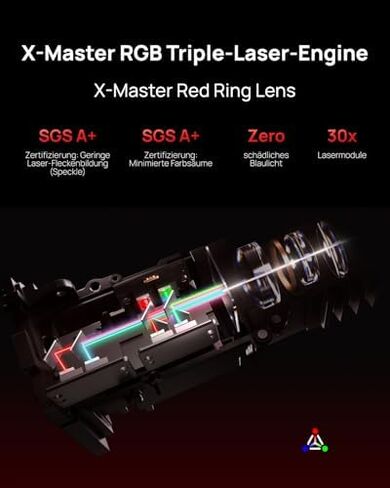 جهاز عرض XGIMI HORIZON 20 Pro 4K RGB Triple Laser Home Projector وحامل أرضي، 4100 ISO Lumens، تلفزيون Google مع Netflix مرخص، تكبير بصري وإزاحة العدسة، IMAX مُحسّن in Saudi Arabia