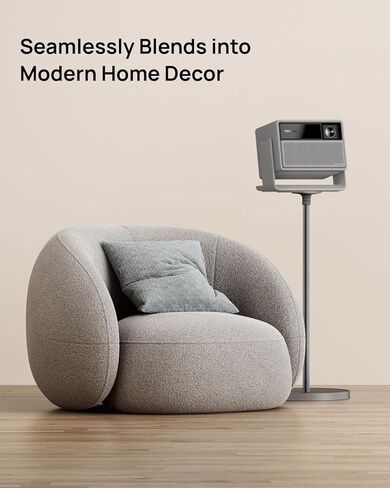 جهاز عرض XGIMI HORIZON 20 Pro 4K RGB Triple Laser Home Projector وحامل أرضي، 4100 ISO Lumens، تلفزيون Google مع Netflix مرخص، تكبير بصري وإزاحة العدسة، IMAX مُحسّن in Saudi Arabia