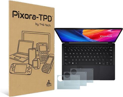واقي لوحة اللمس Pixora-TPD لجهاز Asus ProArt PX13 (HN7306) - غطاء لوحة التتبع - Kinu Matte (3 عبوات) in Kuwait