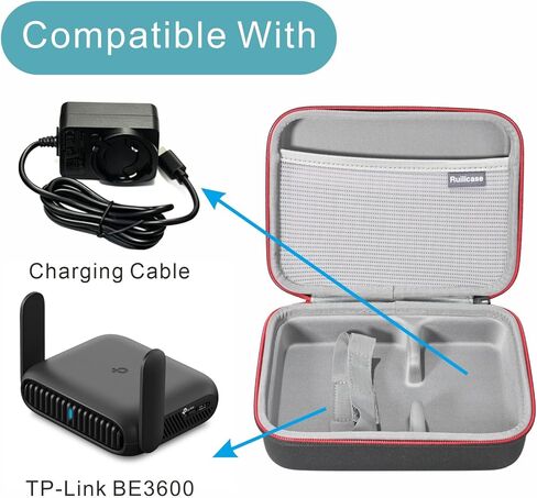 حافظة سفر لجهاز راوتر السفر المحمول TP-Link Roam 7 BE3600 Wi-Fi 7 (الحافظة فقط) in Kuwait