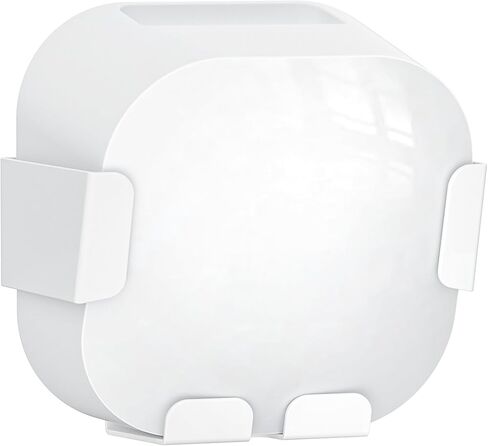 حامل تثبيت على الحائط لنظام eero 6 وeero 6+ Router Mesh WiFi - حامل حائط معدني لحامل الحائط eero 6 Plus/eero 6، حامل موفر للمساحة لحامل موسع eero 6 مع تصميم مفتوح مزود بفتحات تهوية in Saudi Arabia