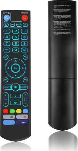 جهاز التحكم عن بعد الصوتي V5 Pro الجديد، متوافق مع جهاز التحكم عن بعد vSeeBox V1/V2، V5/V1/V2/V3 Pro، V3 Plus، V1 Max، Elite، Max Vsee Box in Kuwait