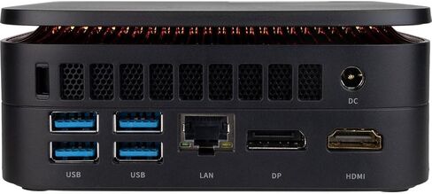 Kamriu Hyper H1 Ryzen 7 6800H, 32GB LPDDR5 RAM, 1TB SSD, Windows 11 Pro Mini Gaming & Workstation PC w/Triple 4K @60Hz Display via HDMI/Displayport/USB-C & Internal WiFi 6 & 2.5Gb RJ45 (by_KAMRUI) in Saudi Arabia