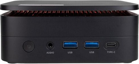 Kamriu Hyper H1 Ryzen 7 6800H, 32GB LPDDR5 RAM, 1TB SSD, Windows 11 Pro Mini Gaming & Workstation PC w/Triple 4K @60Hz Display via HDMI/Displayport/USB-C & Internal WiFi 6 & 2.5Gb RJ45 (by_KAMRUI) in Saudi Arabia