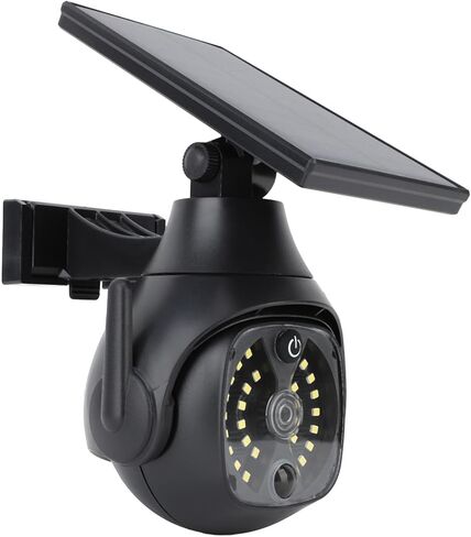 Focket Dummy Security Camera، 300lm 3 أوضاع استشعار الحركة كاميرا وهمية في الهواء الطلق، كاميرات تعمل بالطاقة الشمسية في الهواء الطلق مع ضوء استشعار الحركة لممر الشرفة والحديقة والفناء in Kuwait