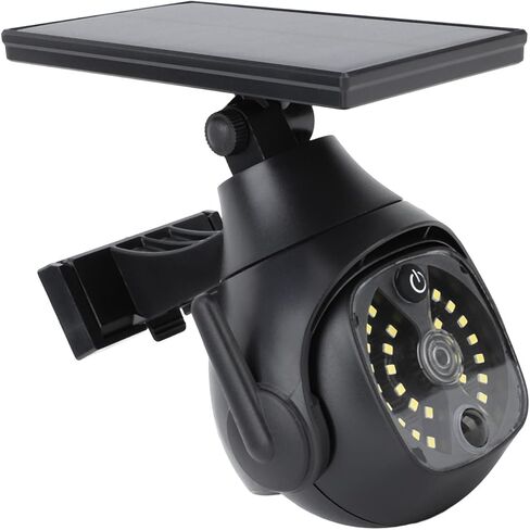 Focket Dummy Security Camera، 300lm 3 أوضاع استشعار الحركة كاميرا وهمية في الهواء الطلق، كاميرات تعمل بالطاقة الشمسية في الهواء الطلق مع ضوء استشعار الحركة لممر الشرفة والحديقة والفناء in Kuwait