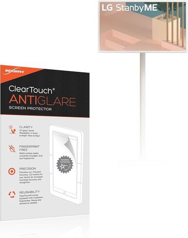 BoxWave Screen Protector Compatible With LG 27-inch Class StandbyMe Portable Monitor 27ART10AKPL - ClearTouch Anti-Glare (2-Pack), Anti-Fingerprint Matte Film Skin in Saudi Arabia